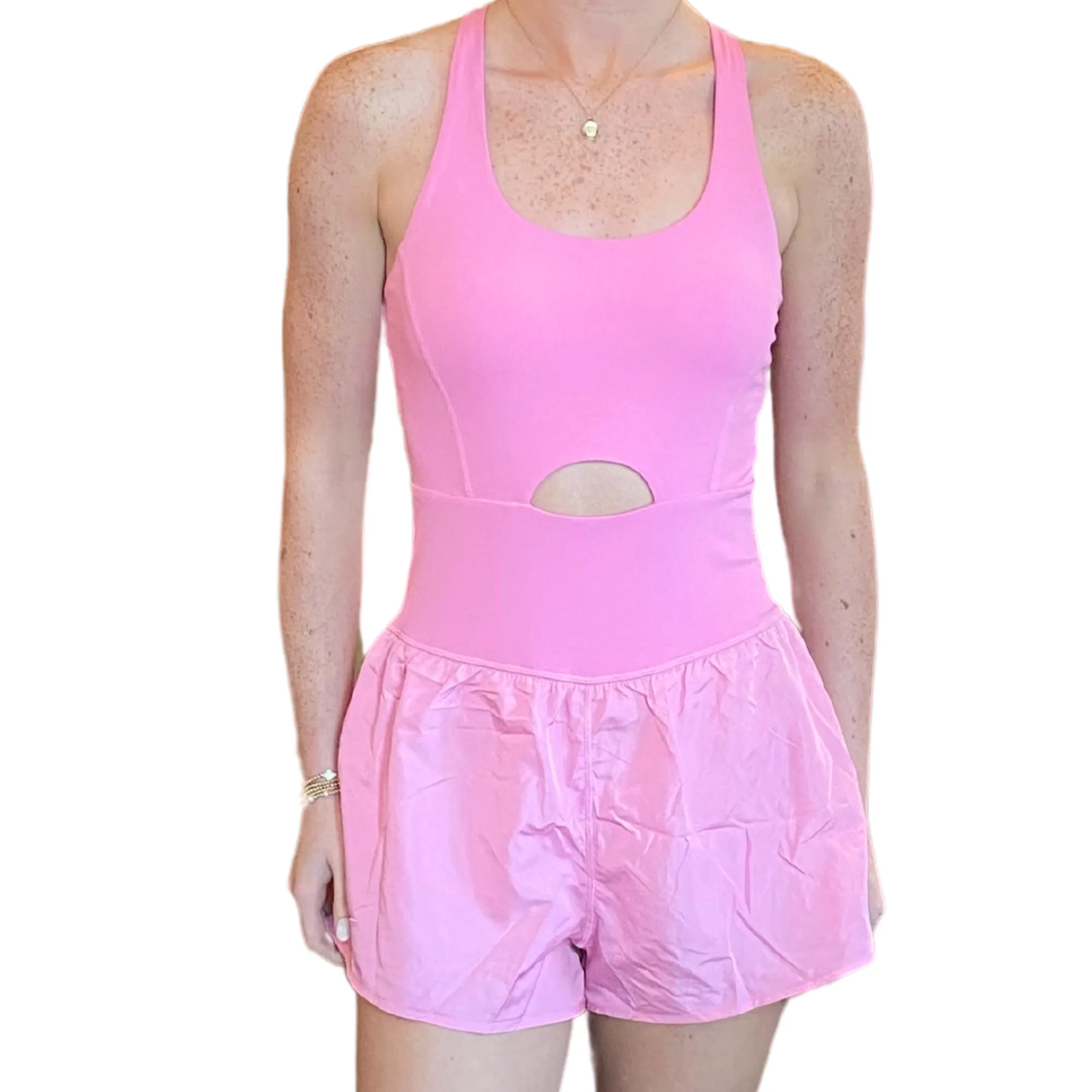 Pink Runsie Romper