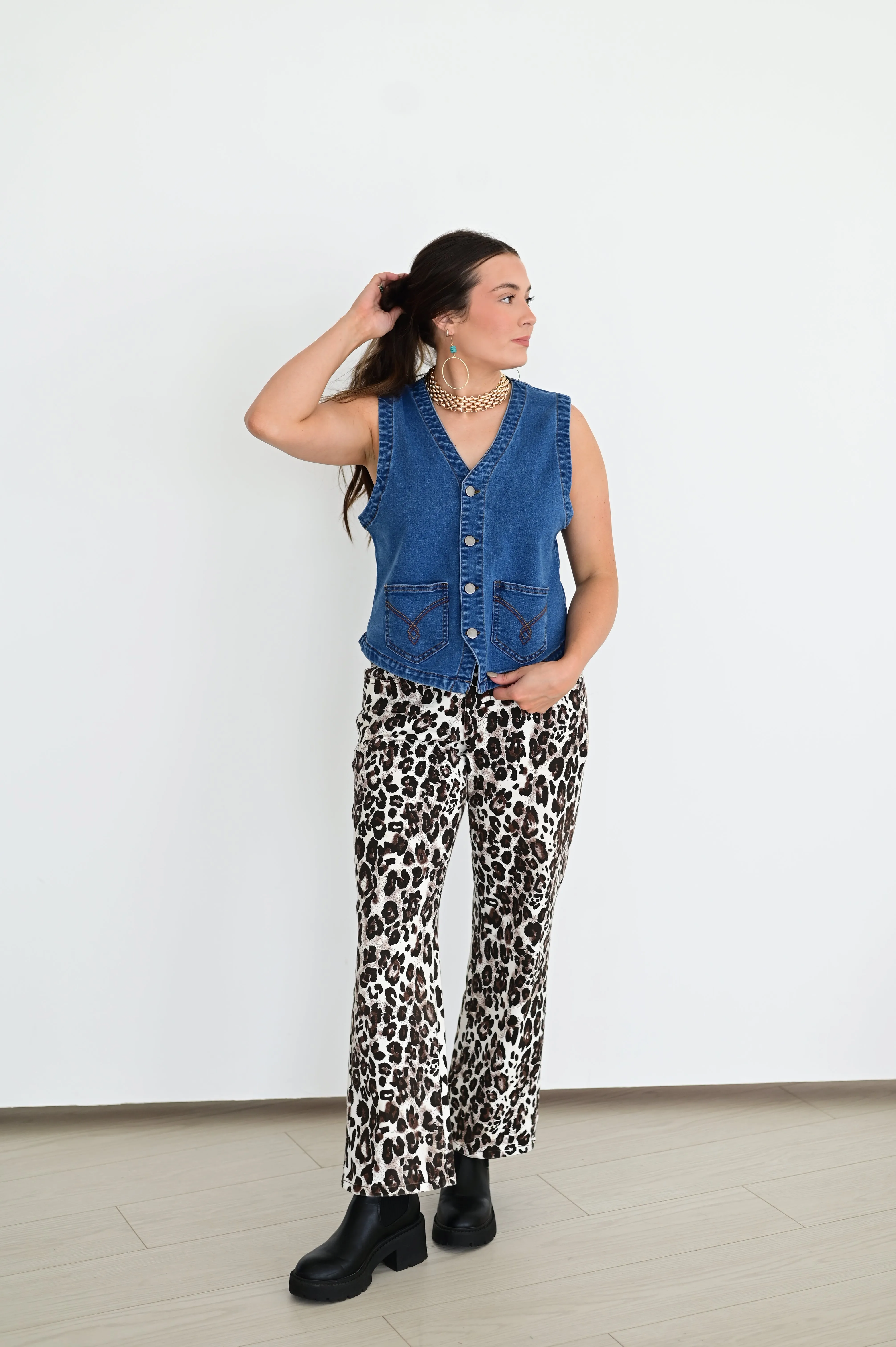 RTS TH9800 BLUE DENIM VEST (7)