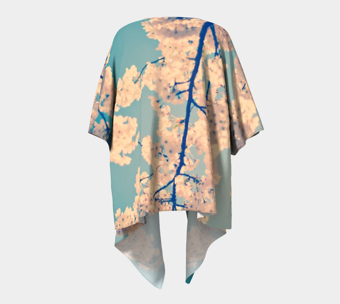 Sakura Draped Kimono