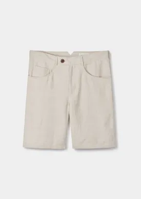 Sand Cotton Linen Shorts