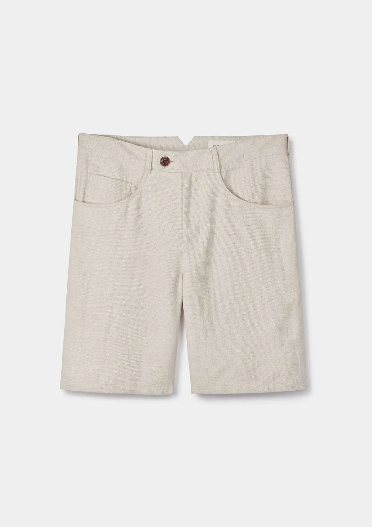 Sand Cotton Linen Shorts