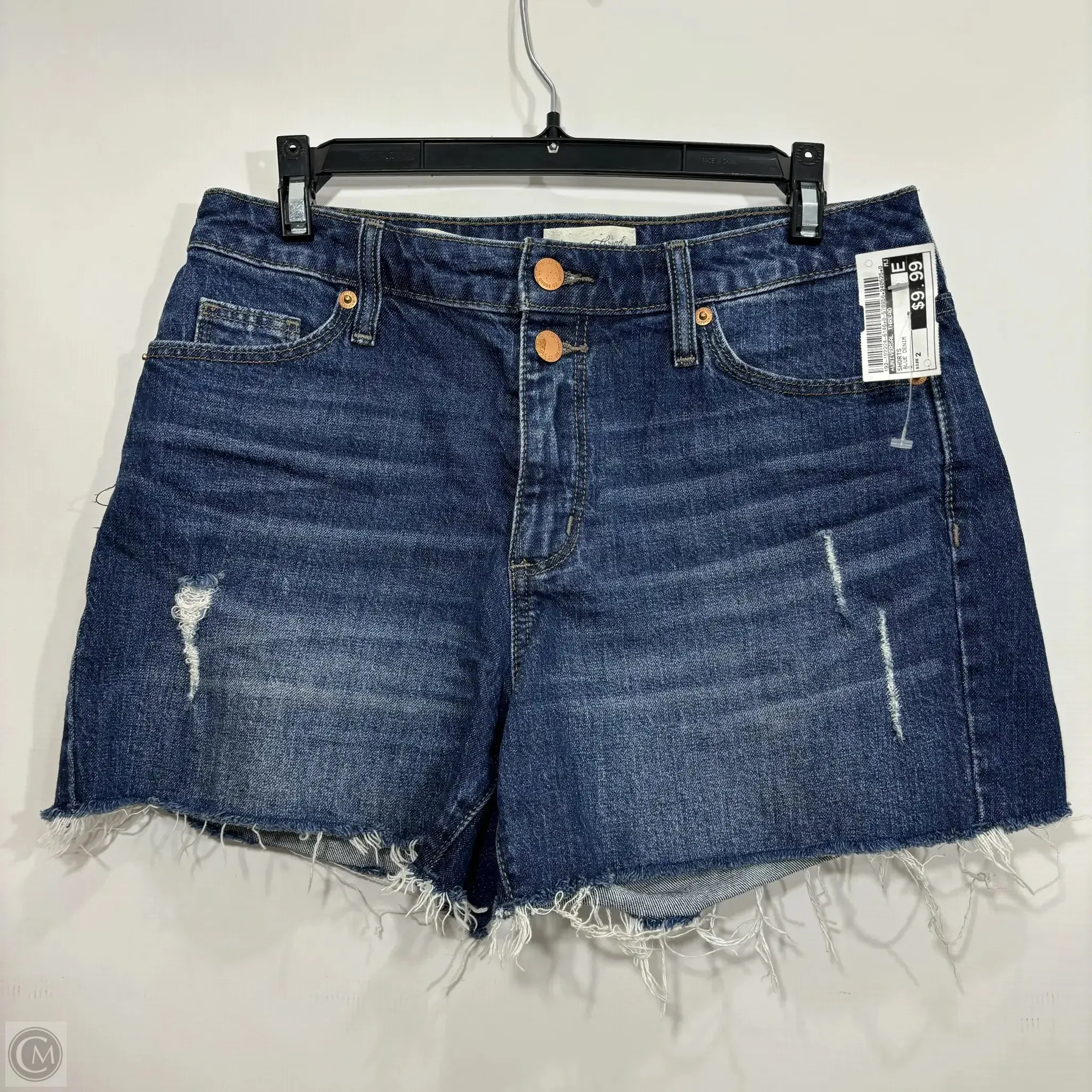 Shorts By Universal Thread In Blue Denim, Size: 2