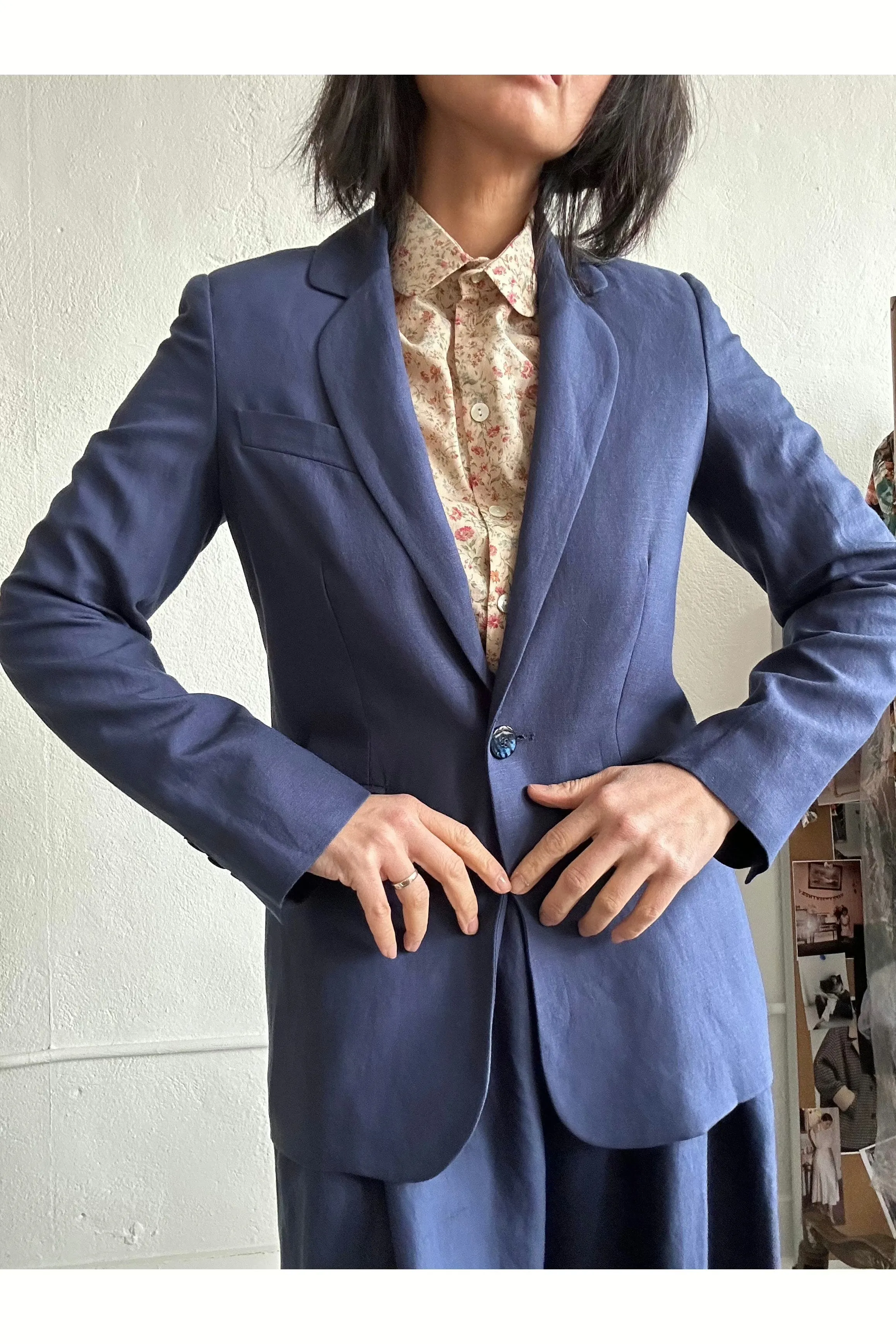 Summer Jacket in Linen Blend