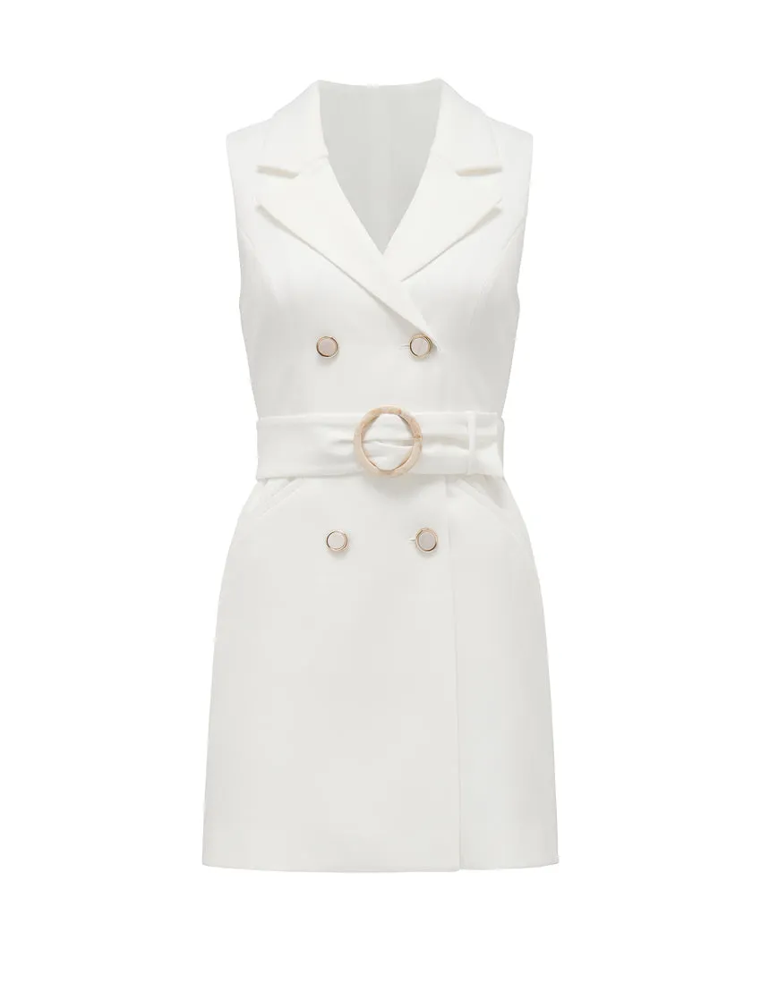 Tessa Sleeveless Blazer Dress