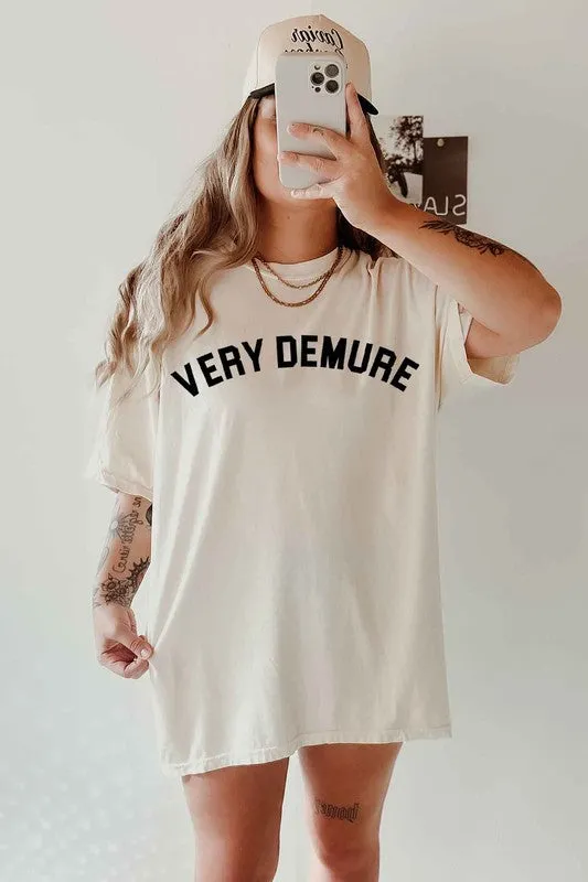 Very Demure Graphic T-Shirt,