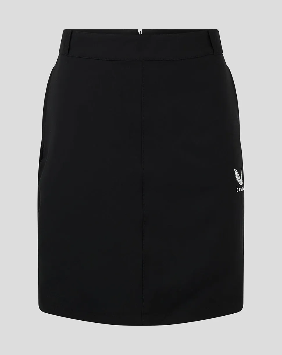 WOMENS CHINO SKIRT - CAVIAR