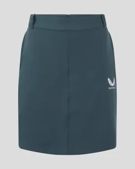 WOMENS CHINO SKIRT - DARK SLATE