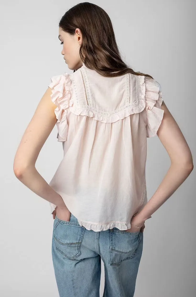 Zadig & Voltaire Tama Sleeveless Blouse - Dolls